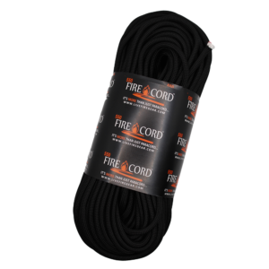 550 FireCord - Black - 100 Feet