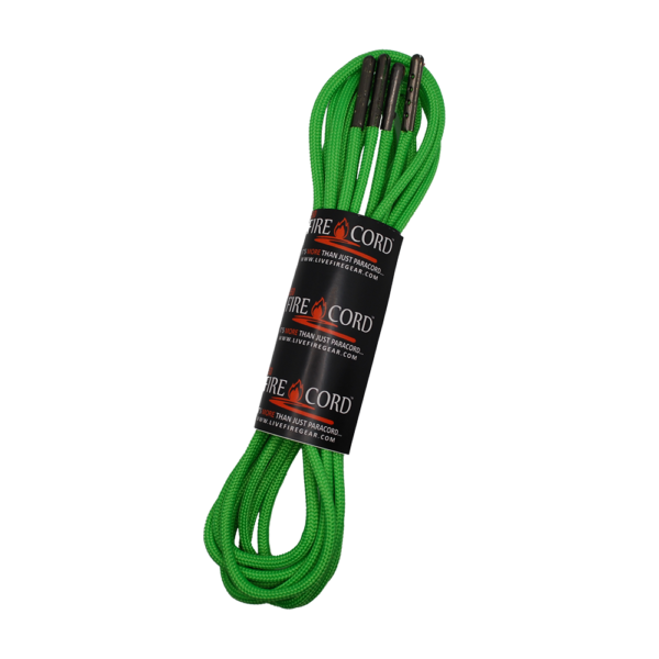 Live Fire Laces - Safety Green