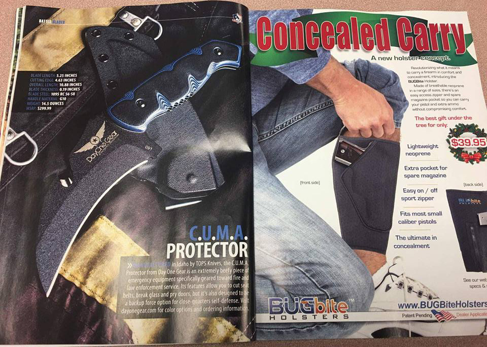 Concealed Carry Magazine C.U.M.A. Protector Article